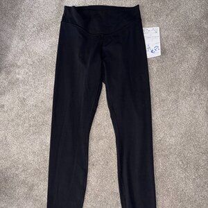 LULULEMON LEGGINGS WUNDER HIGH-RISE BLACK 25" - SIZE 8 -BRAND NEW